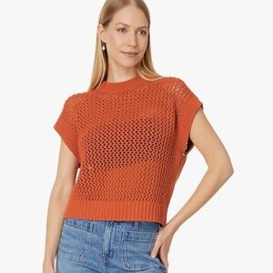 Madewell Open-Stitch Sweater Tee